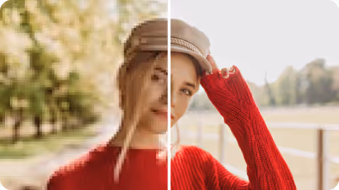 AI image enhancer